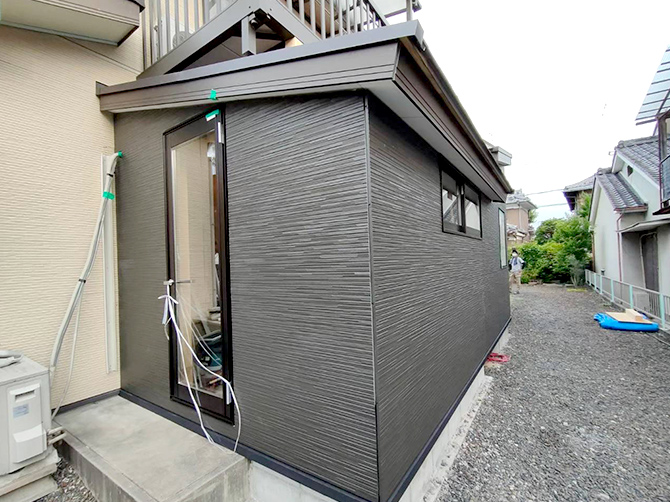 住宅増築の画像